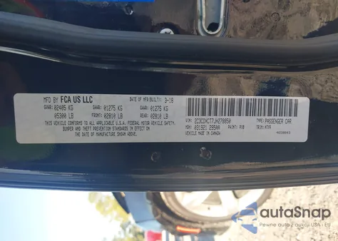 2018 Dodge Charger R/T Rwd from USA, damaged, VIN 2C3CDXCT7JH278850